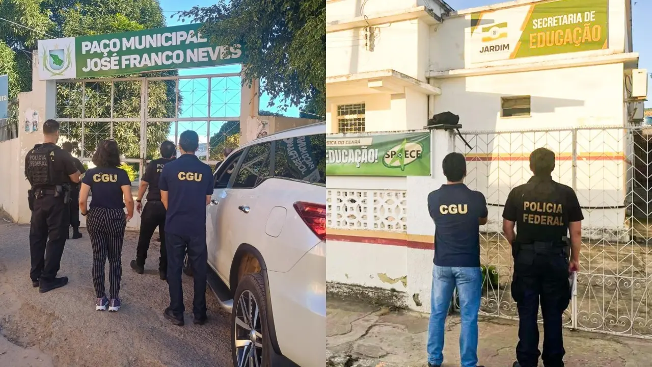 A Prefeitura de Jardim e a secretaria de educação do município foram alvos da operação.