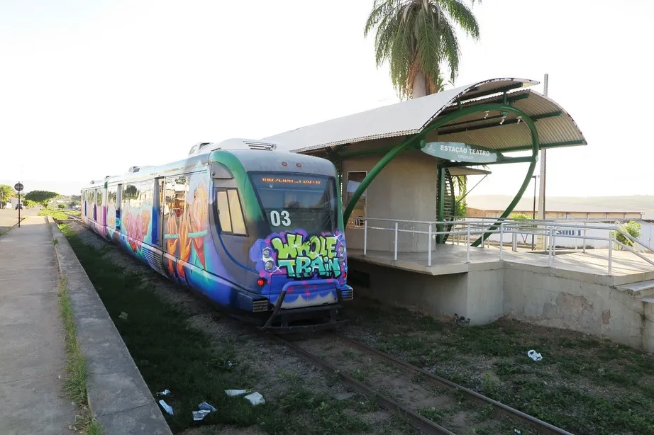 VLT do Cariri está em funcionamento desde 2009 em linha única entre Crato e Juazeiro do Norte.