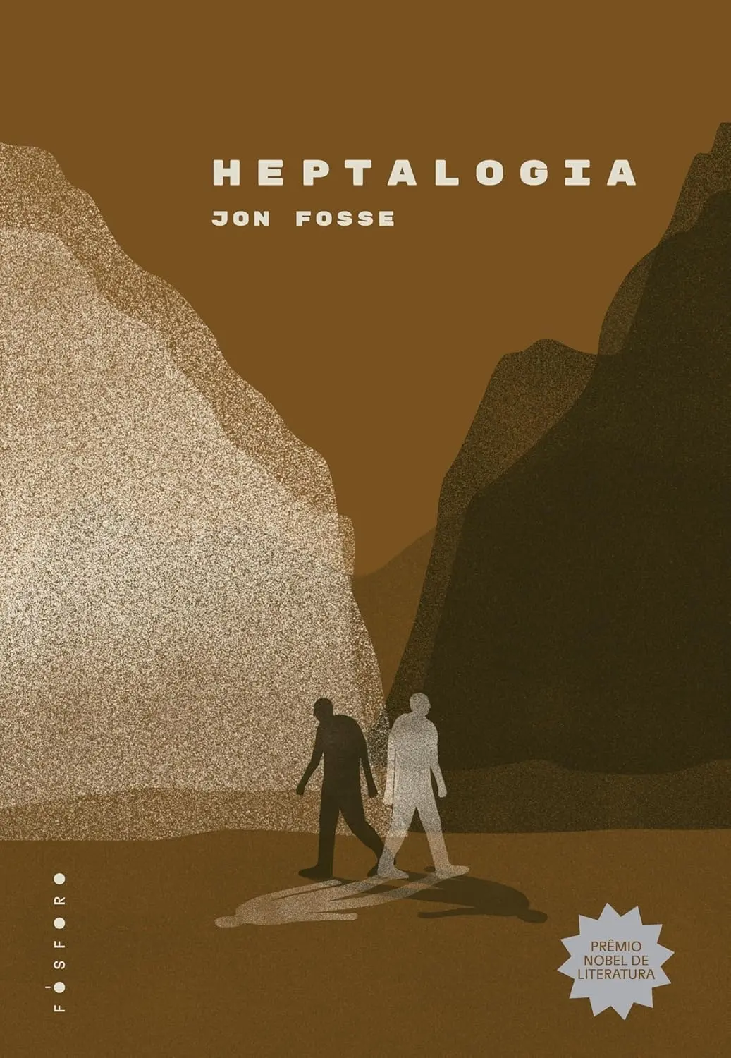 Imagem de capa do livro Heptalogia, de Jon Fosse, vencedor do Prêmio Nobel de Literatura.