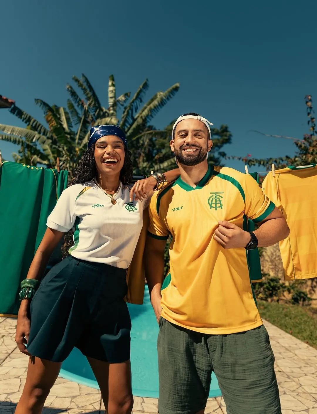 América-MG também lançou uma camisa.
