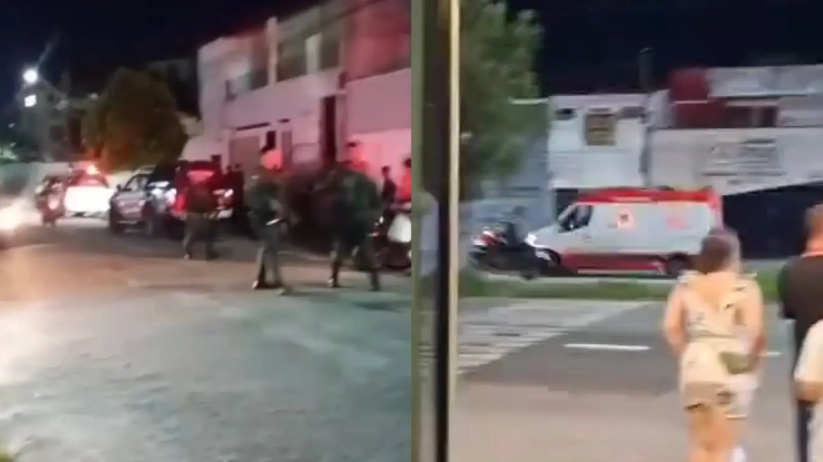 Movimentação de viaturas da PM e ambulância chamou atenção da população no bairro.