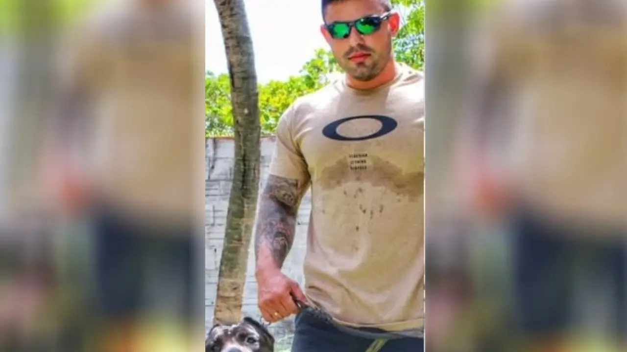 Foto de policial militar do Ceará que morreu em acidente de trânsito.
