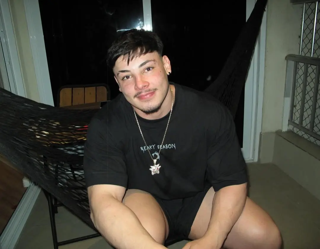 Imagem de influenciador Gabriel Ganley, que morreu devido à cardiomiopatia hipertrófica.