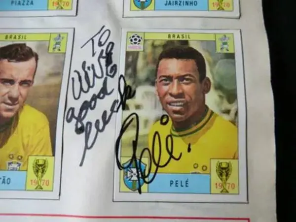 Imagem do álbum da Copa do Mundo de 1970