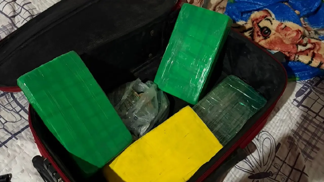 Droga apreendida durante operação em Canindé.