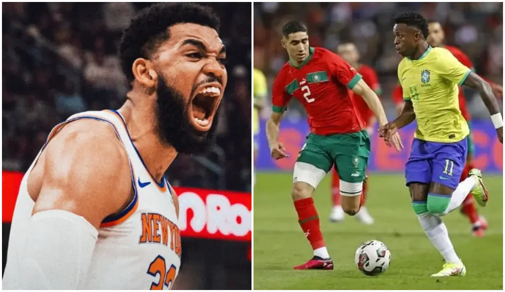 Karl-Anthony Towns Hakimi e Vini Jr