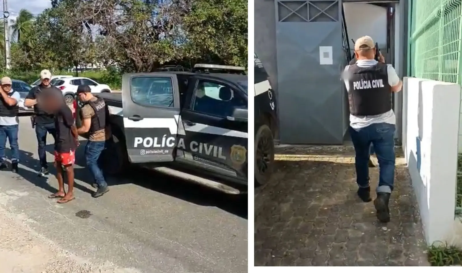 policia viatura policial suspeito
