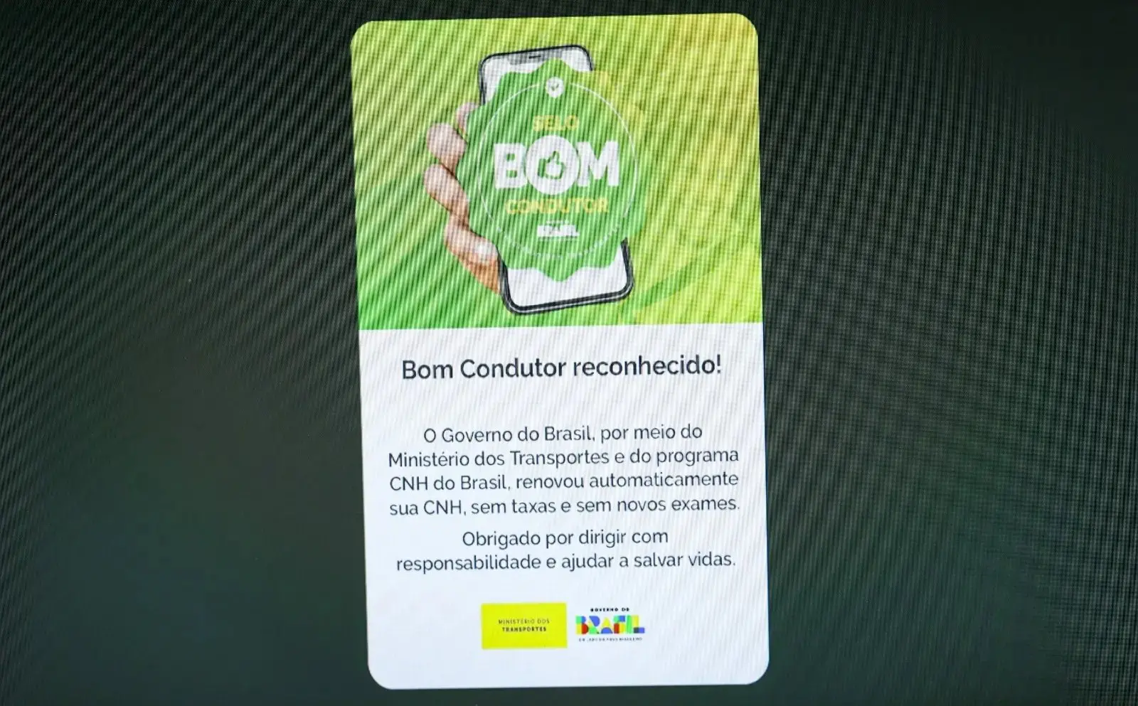 Imagem da notícia Lula sanciona lei que renova automaticamente CNH de bons condutores