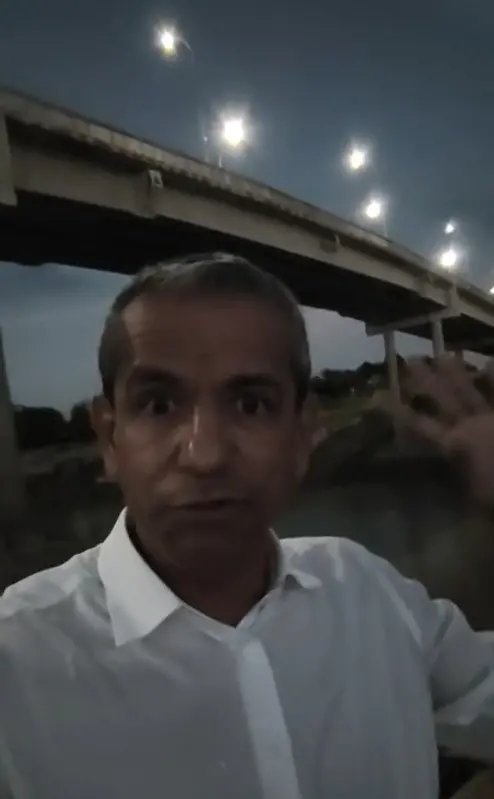 Imagem da notícia Juiz aposentado fazia live quando foi atingido pelo desabamento de ponte no Acre 