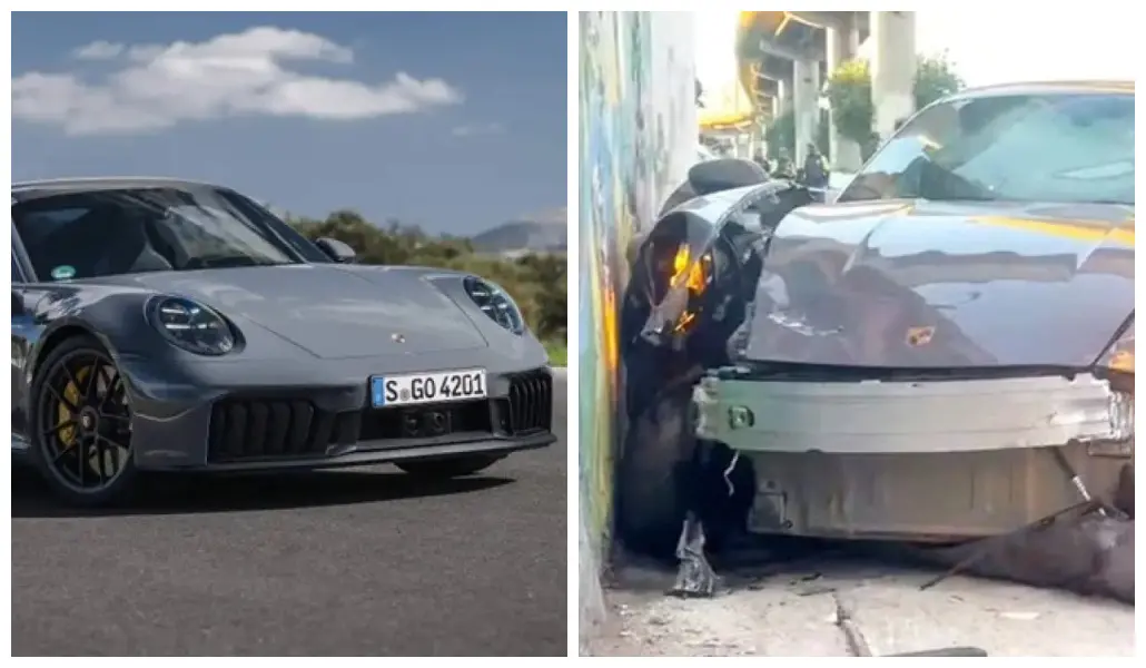 Imagem da notícia Quanto custa Porsche dirigida por Fábio Giga durante acidente em SP? Veja detalhes