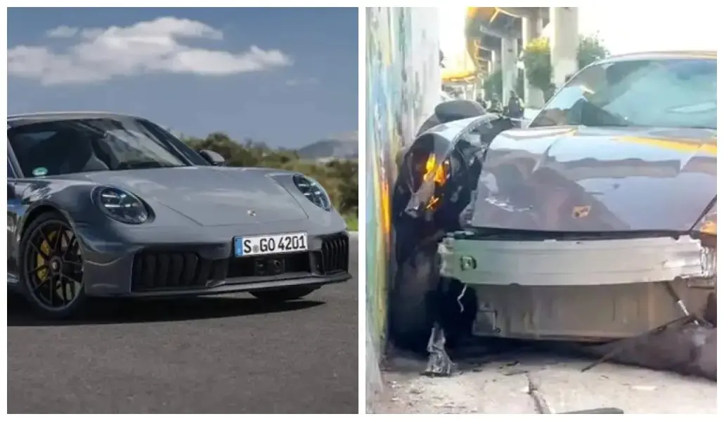 Imagem da notícia Quanto custa Porsche dirigida por Fábio Giga durante acidente em SP? Veja detalhes