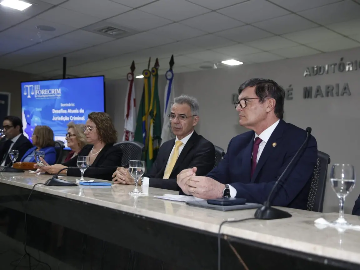 Imagem da notícia Seminário sobre desafios da justiça penal reúne especialistas em Fortaleza