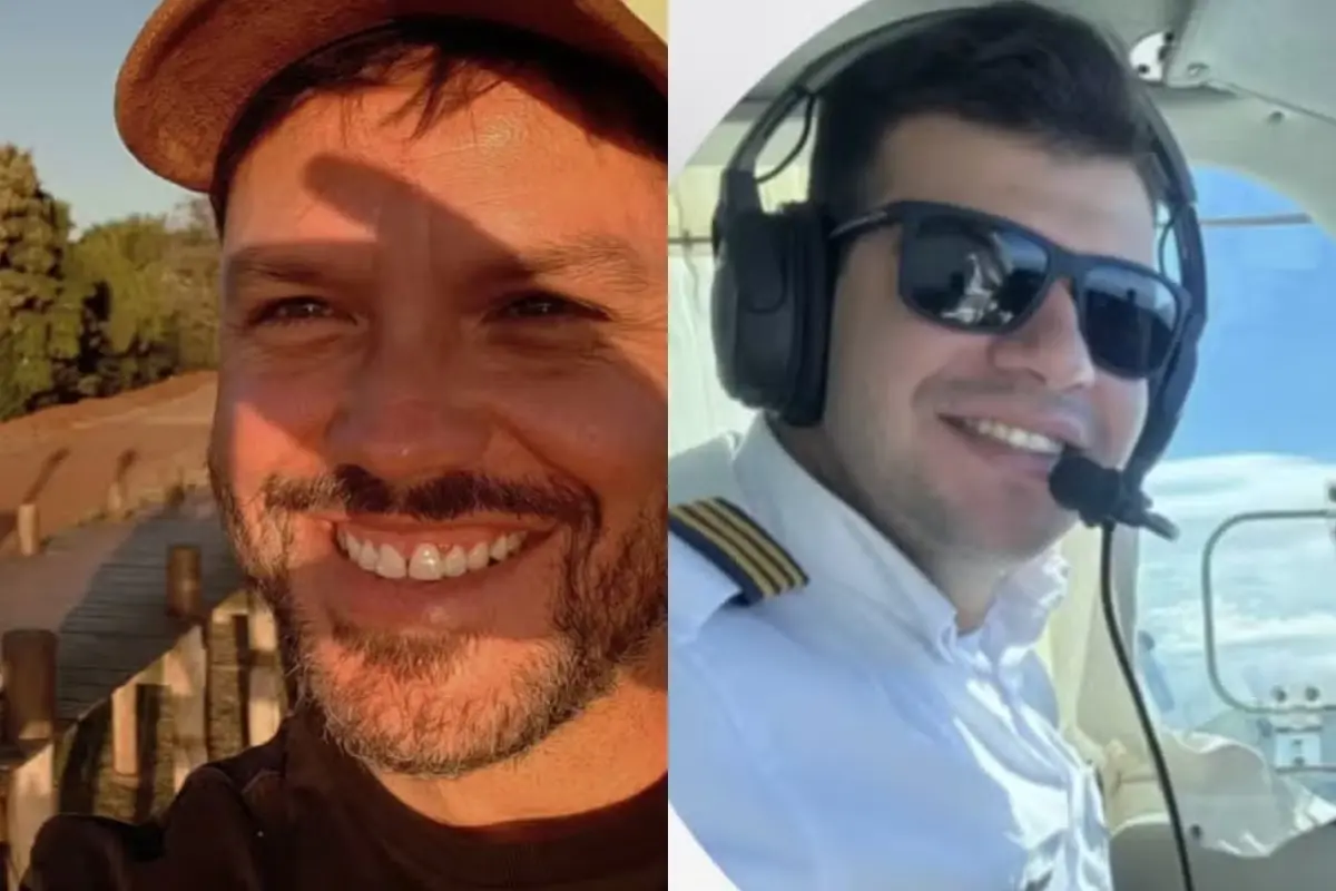 Imagem de quem são as vítimas de queda de avião em Marília, no interior de SP.