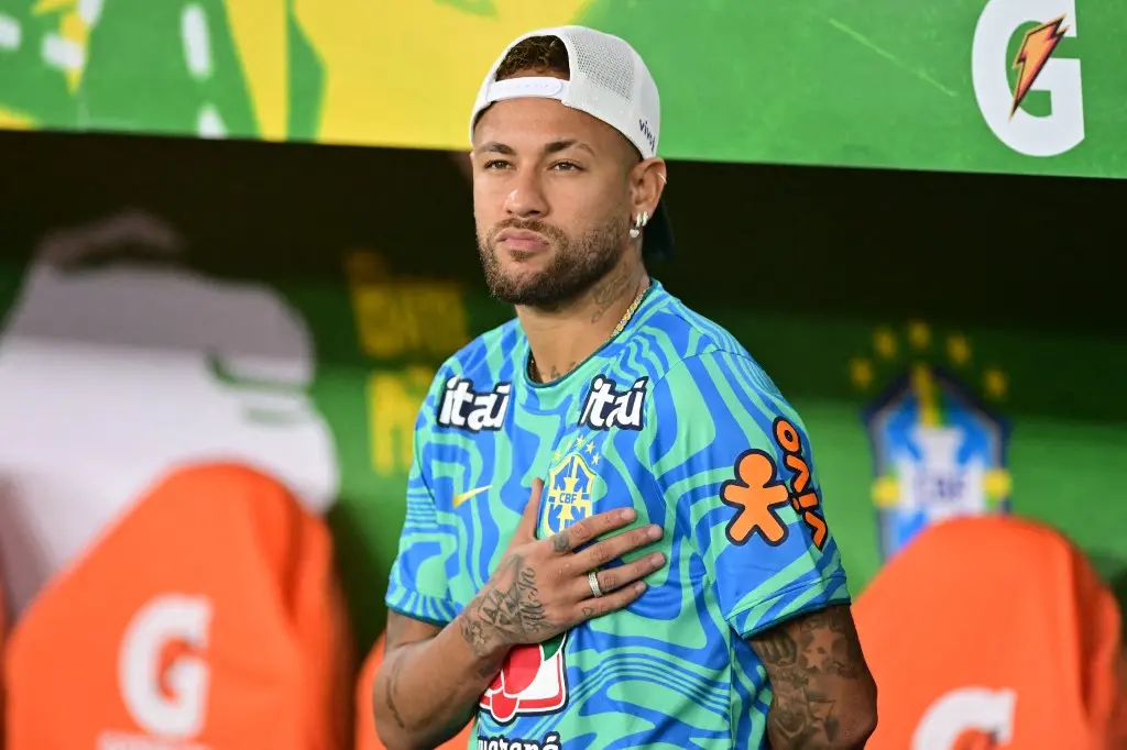 Neymar em ação pela Seleção Brasileira