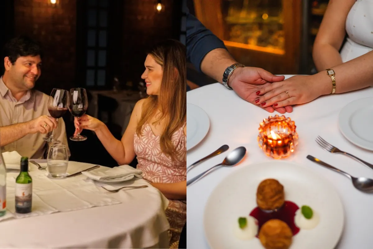 O restaurante La Bella Italia organizou uma programação especial para o Dia dos Namorados.