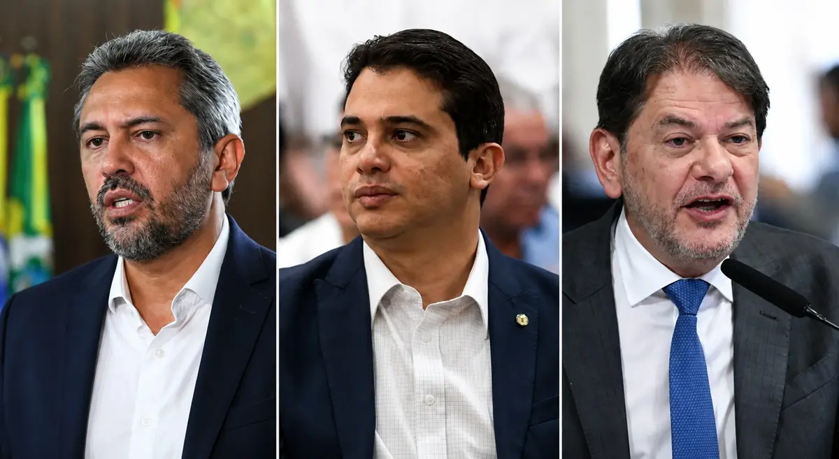 Elmano de Freitas, Júnior Mano e Cid Gomes