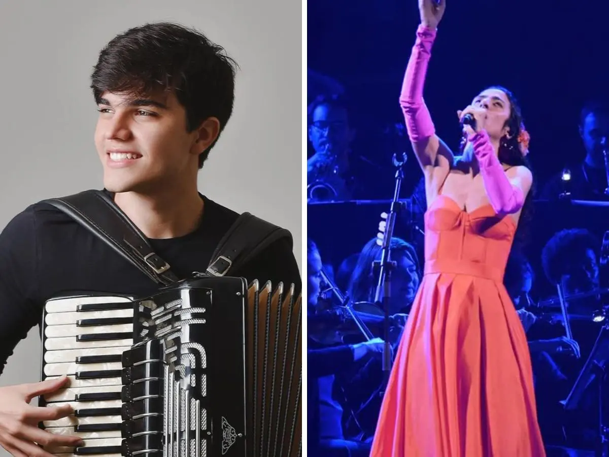 Imagem da notícia VÍDEO: Filho de Waldonys toca com Marisa Monte no São João de Campina Grande 