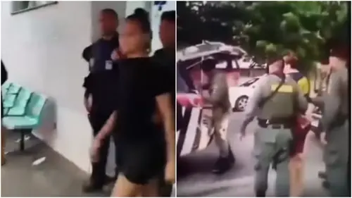 casal preso flagrante.
