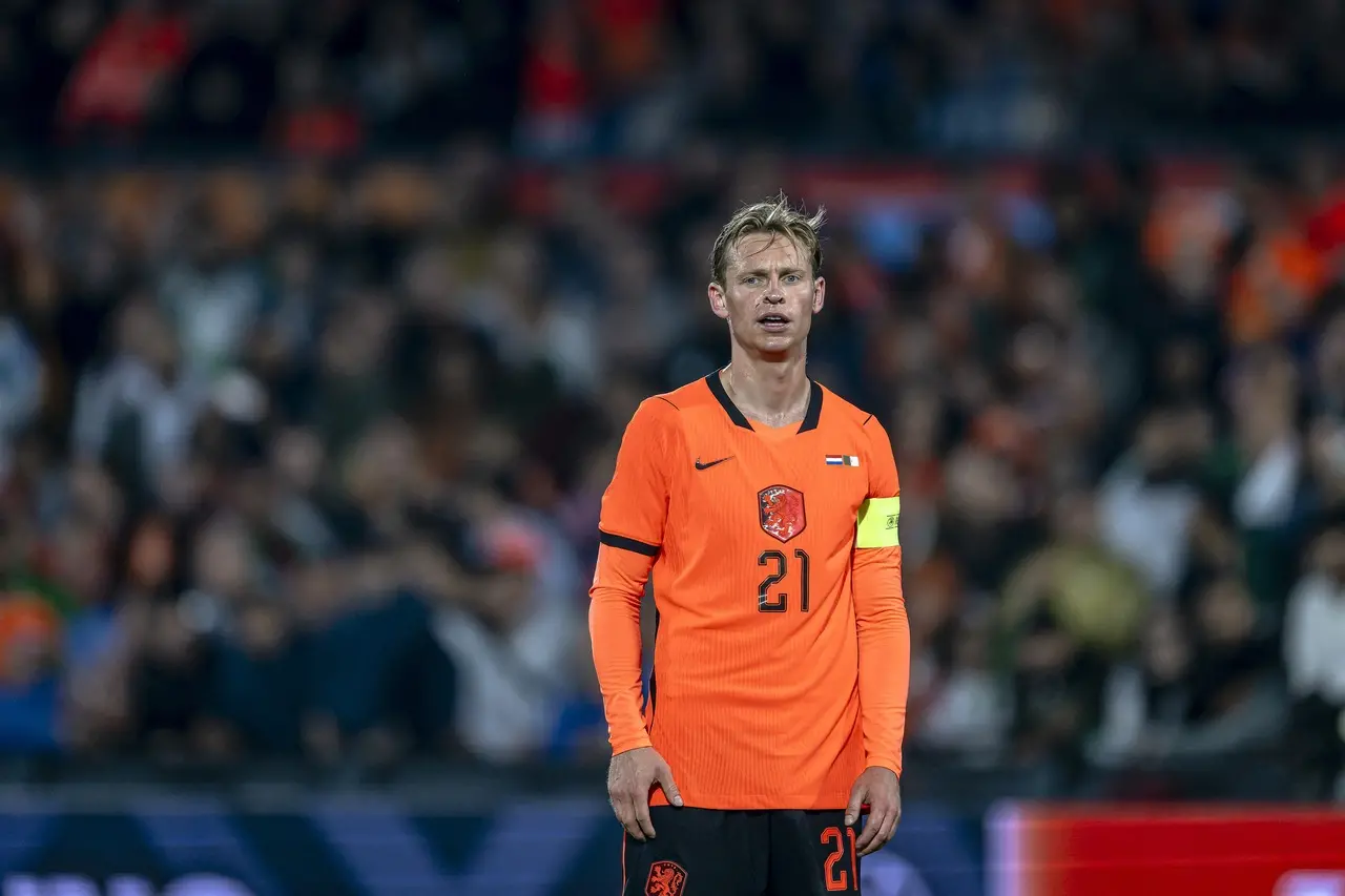 De Jong em ação pela seleção da Holanda