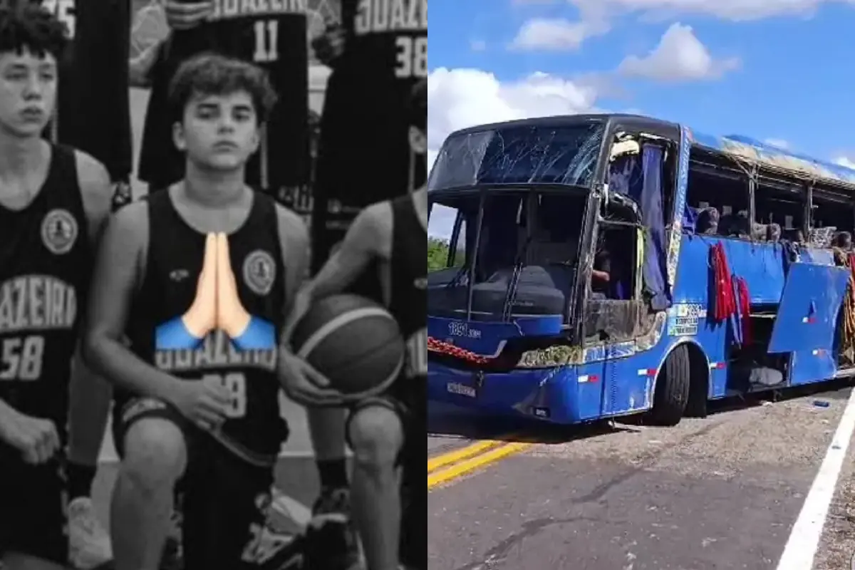 Imagem de um dos sobreviventes para matéria sobre mãe de uma dos sobreviventes de acidente com ônibus em Tauá faz homenagem para filho.