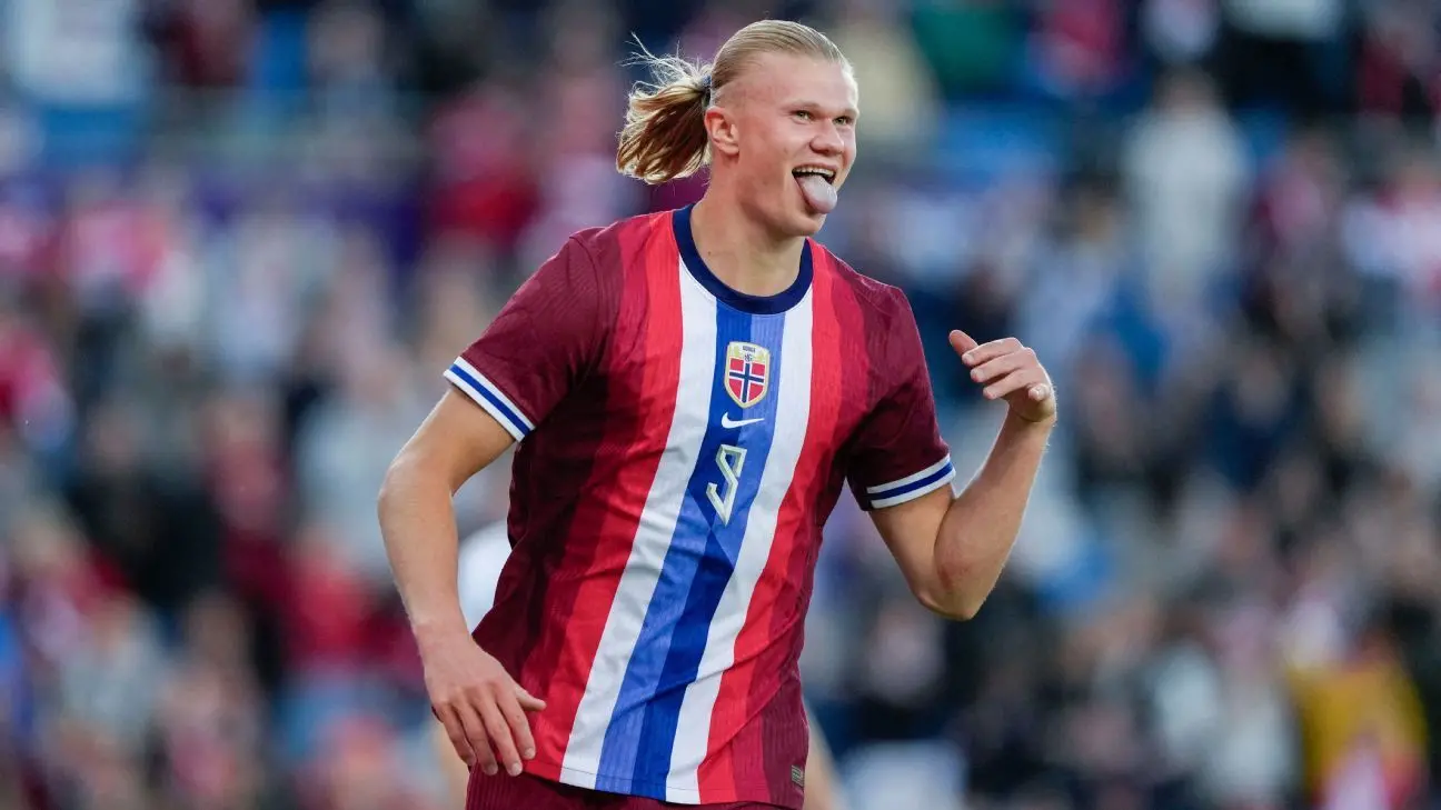 Imagem da notícia Haaland estreia em Copa do Mundo com a Noruega hoje; confira números na carreira