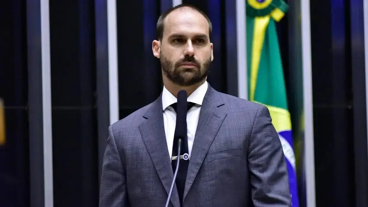Foto de Eduardo Bolsonaro.
