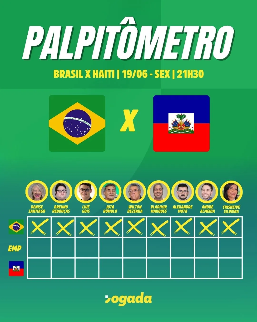 Especialistas do Jogada dão palpite sobre Brasil x Haiti.