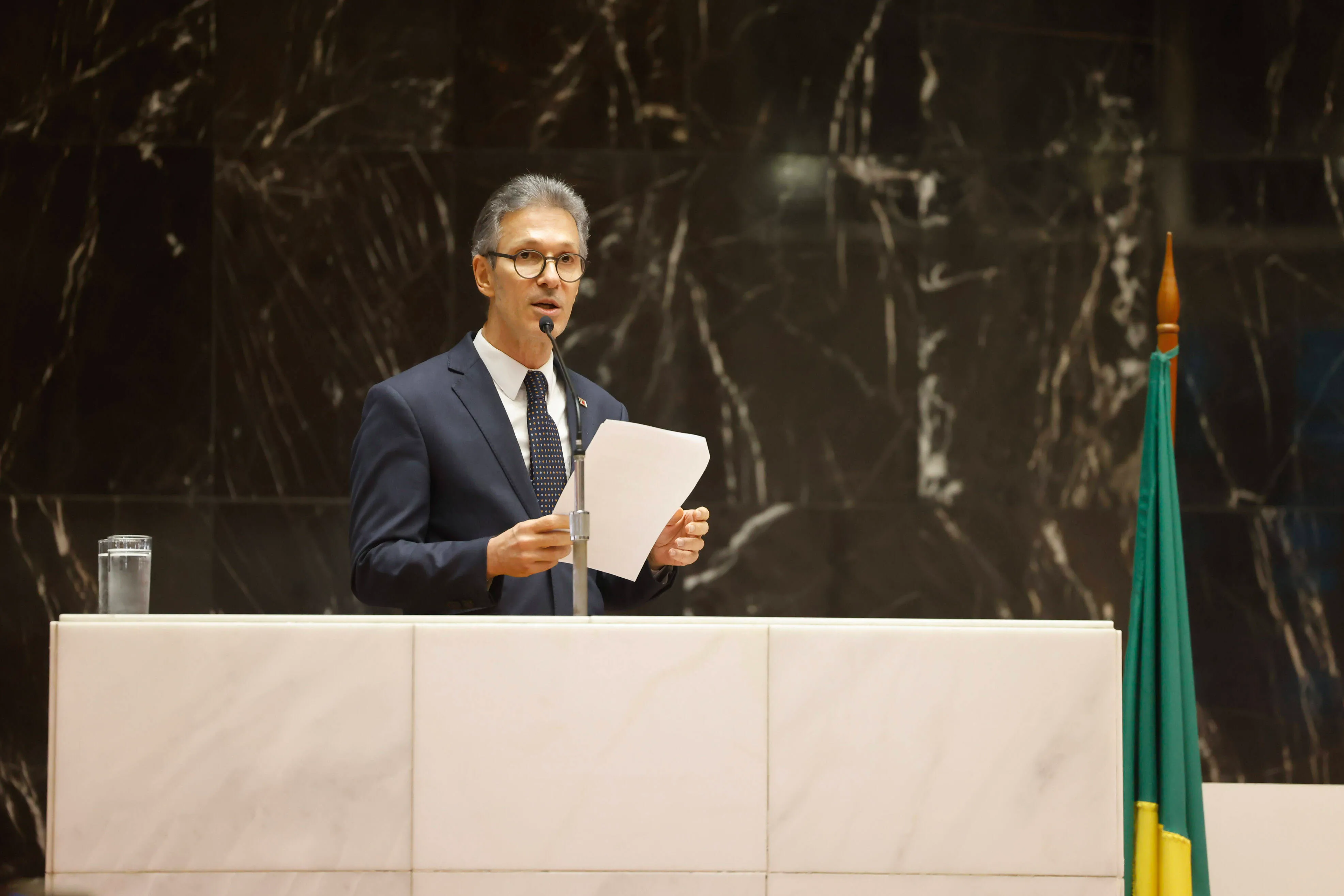 Romeu Zema é pré-candidato a presidente da República pelo partido Novo.