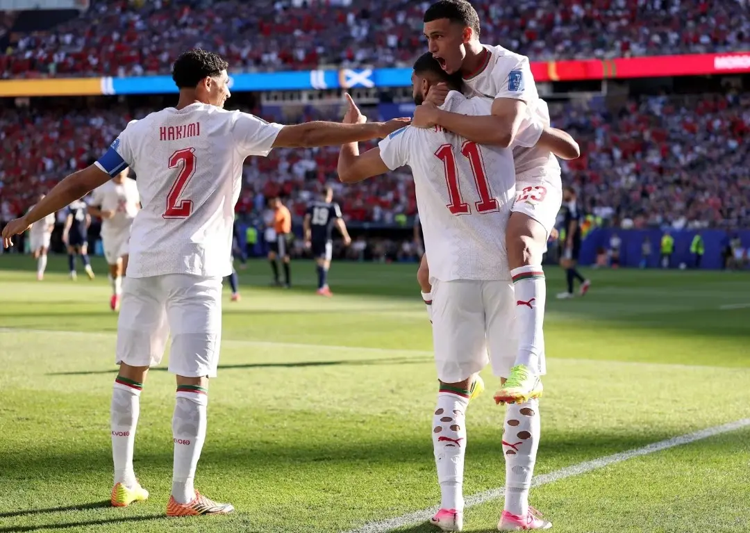 Imagem da notícia Saibari marca o gol mais rápido da Copa do Mundo 2026 em Marrocos x Escócia