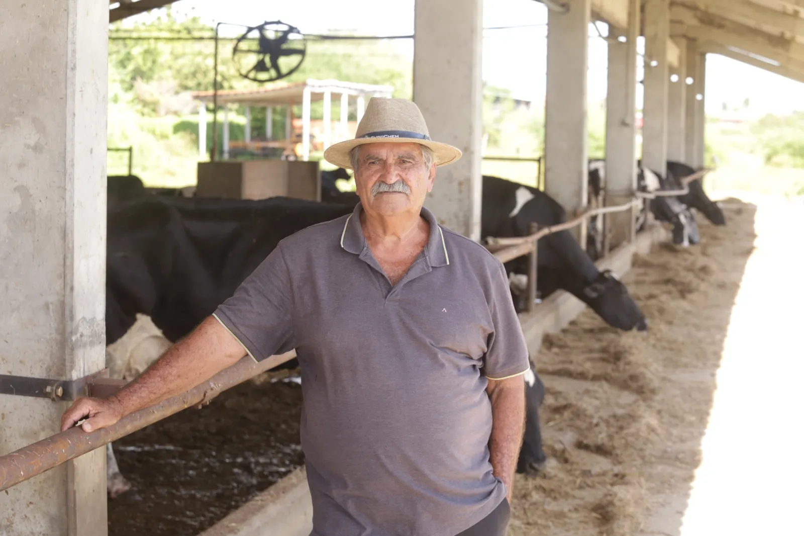 Moisés Maia é produtor rural há quase 50 anos em Limoeiro do Norte.