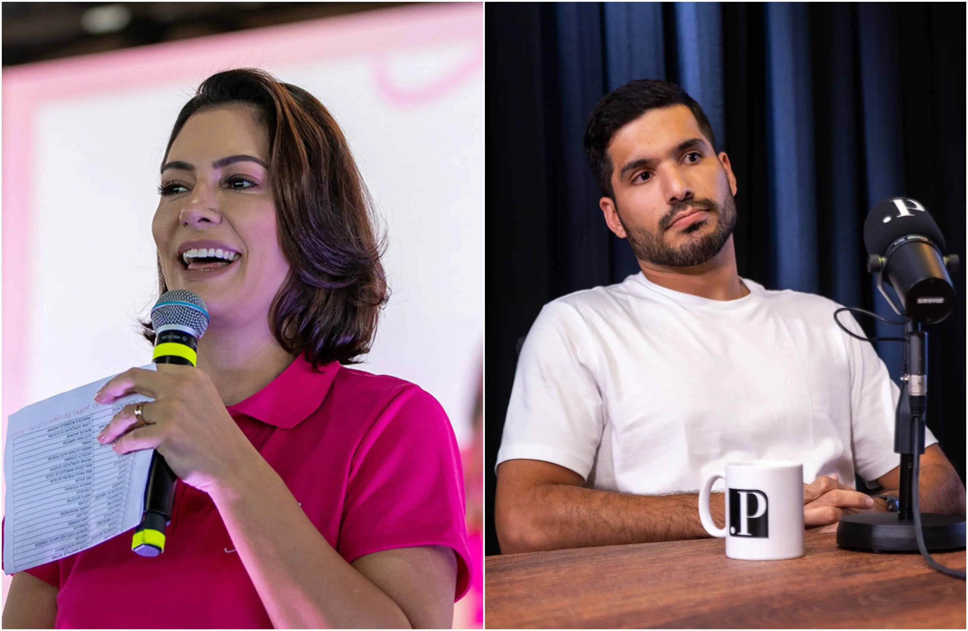 Imagem da notícia Michelle Bolsonaro volta a criticar Ciro Gomes, e André Fernandes rebate: 'Ela faz o que quiser'