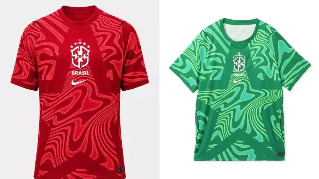 Mudança de uniformes de goleiro da Seleção: sai o vermelho, entra o verde