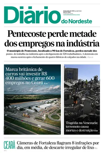 Imagem da Edição do dia
