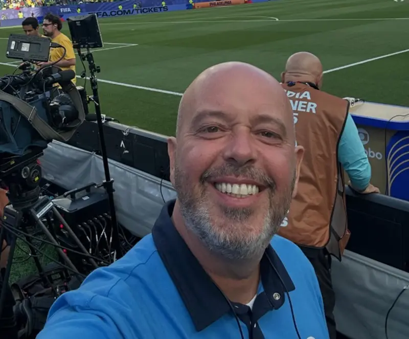 Imagem da notícia Alex Escobar anuncia saída da cobertura da Copa do Mundo e explica decisão