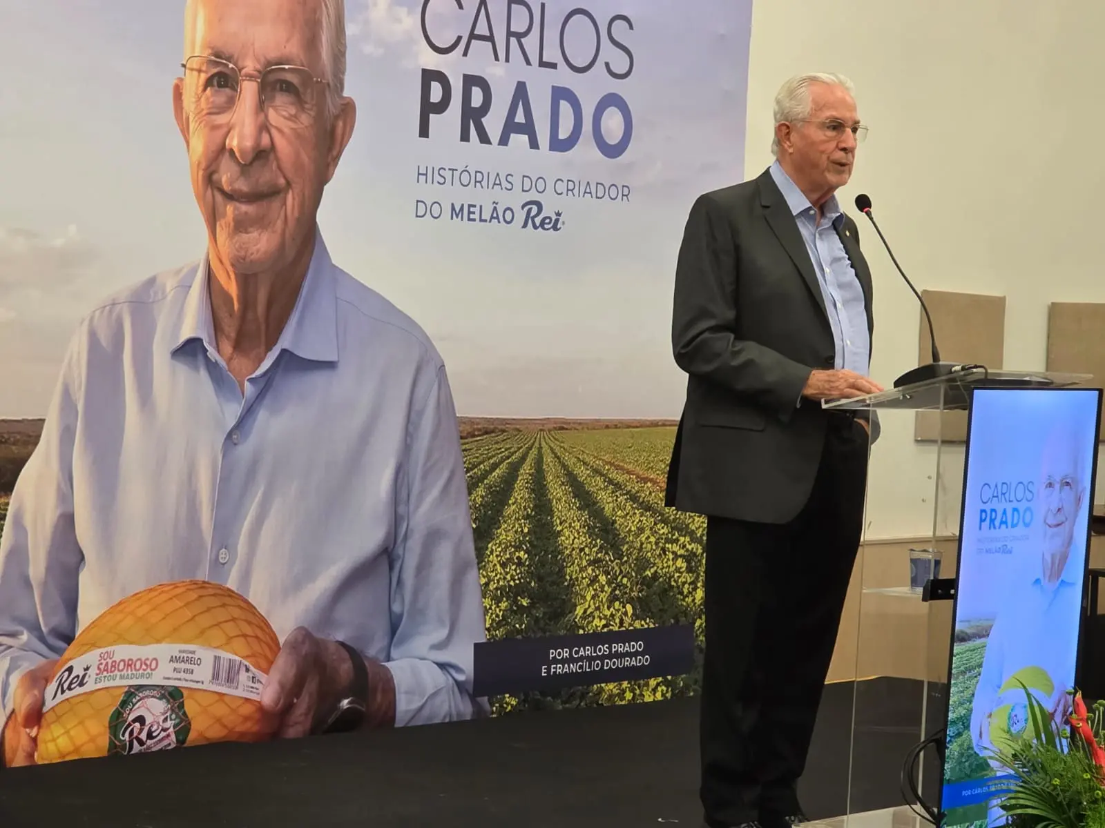 PecBrasil: Prado lança livro de sua vida e emociona dois auditórios