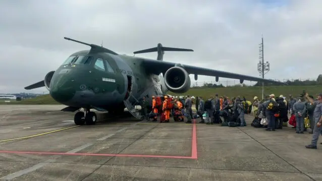 Imagem da notícia Avião da FAB desembarca na Venezuela com ajuda humanitária