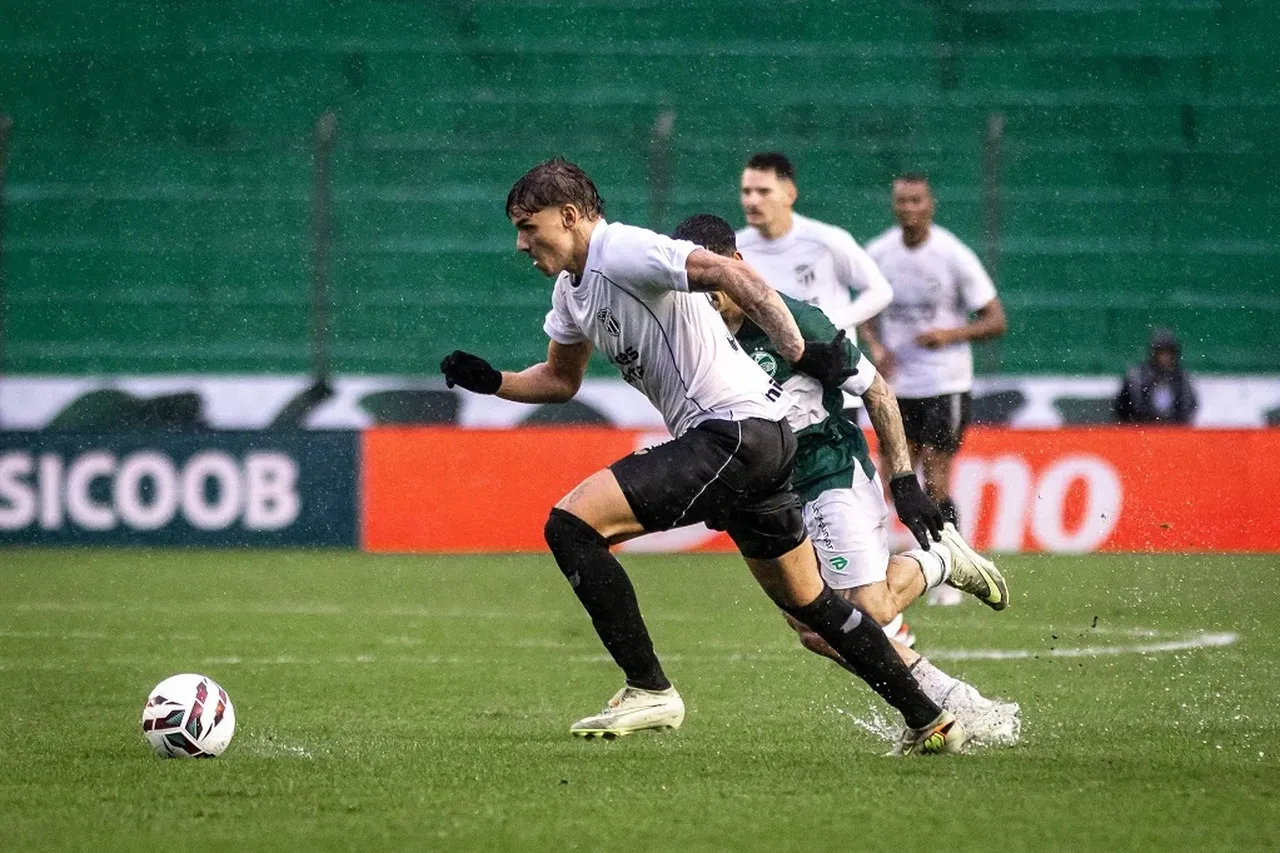 O Ceará fez uma partida ruim e amargou a derrota para o Juventude