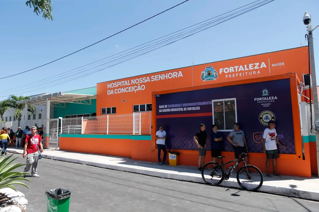 Imagem da notícia: Após cinco meses de atraso, Hospital Nossa Senhora da Conceição é reinaugurado em Fortaleza