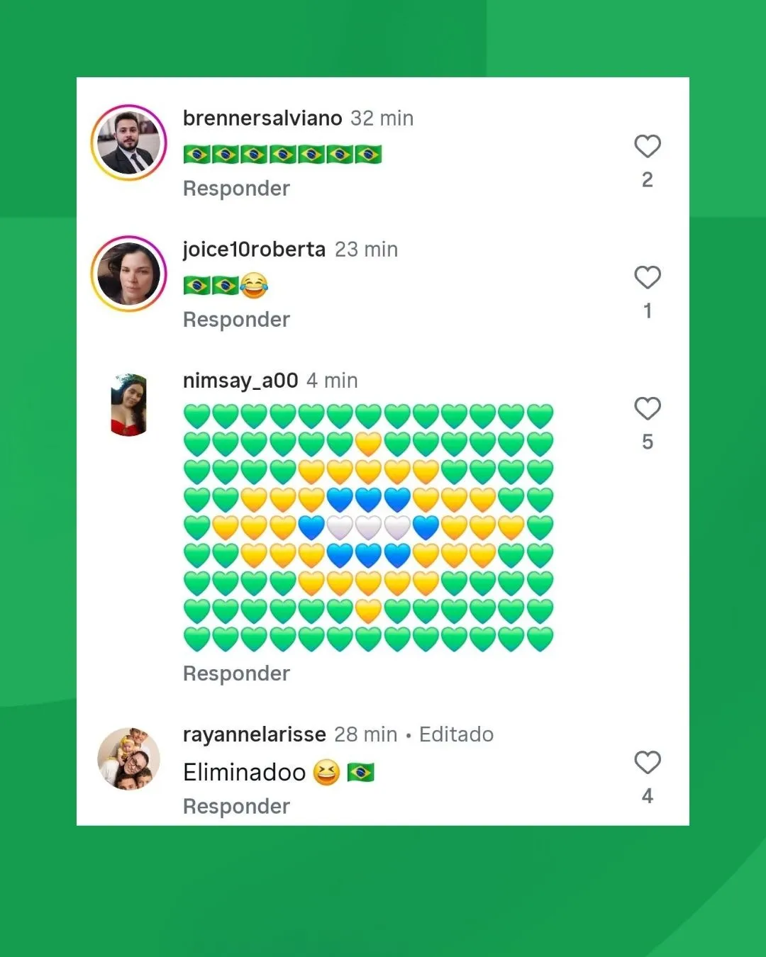 Brasileiros lotam perfil com comentários de zoação ao jogador japonês que menosprezou a Seleção.