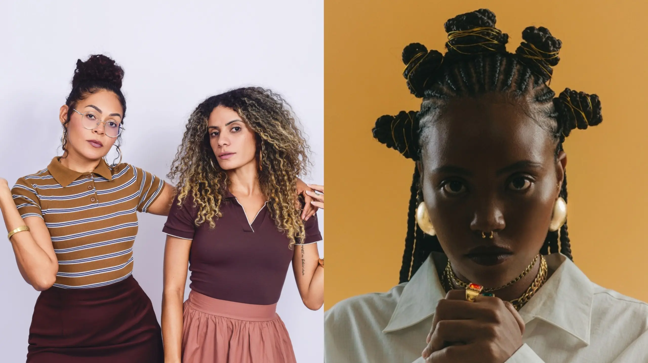 Nazirê (CE) e Núbia (MA) se apresentam no 'Férias no Dragão'.