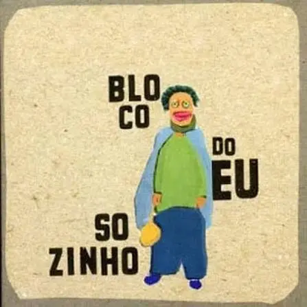 Capa do álbum 'Bloco do Eu Sozinho' (2021).