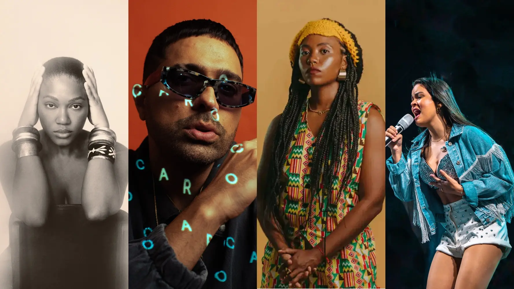 Luedji Luna, Don L, Núbia e Danieze Santiago fazem shows em Fortaleza neste mês.