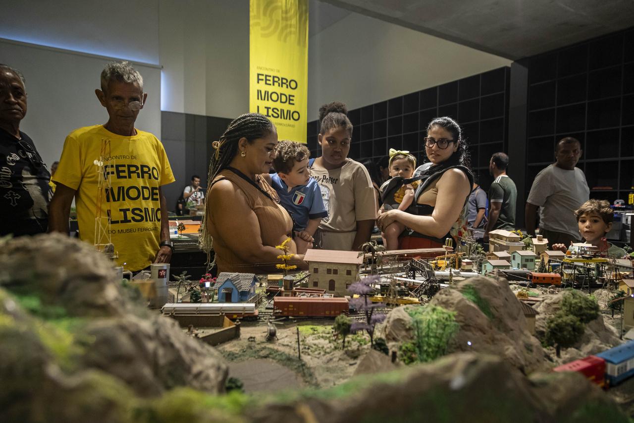 Imagem da notícia Miniaturas e maquetes ferroviárias são atração gratuita de férias no Centro de Fortaleza