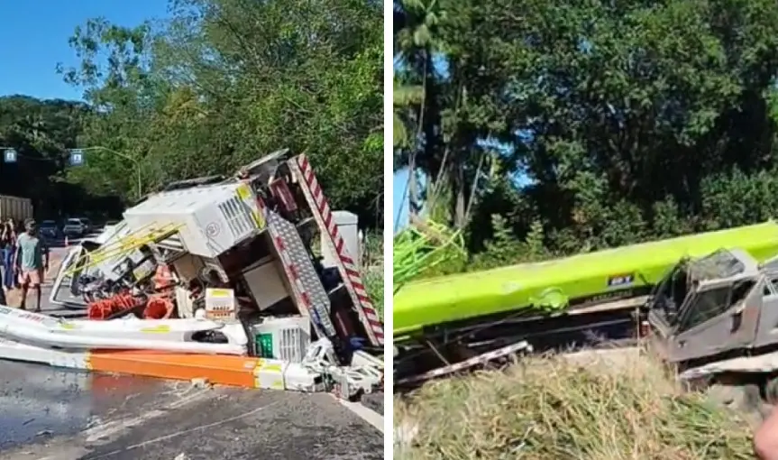 Imagem da notícia Eletricista morre após colisão entre dois caminhões no Crato, no Ceará