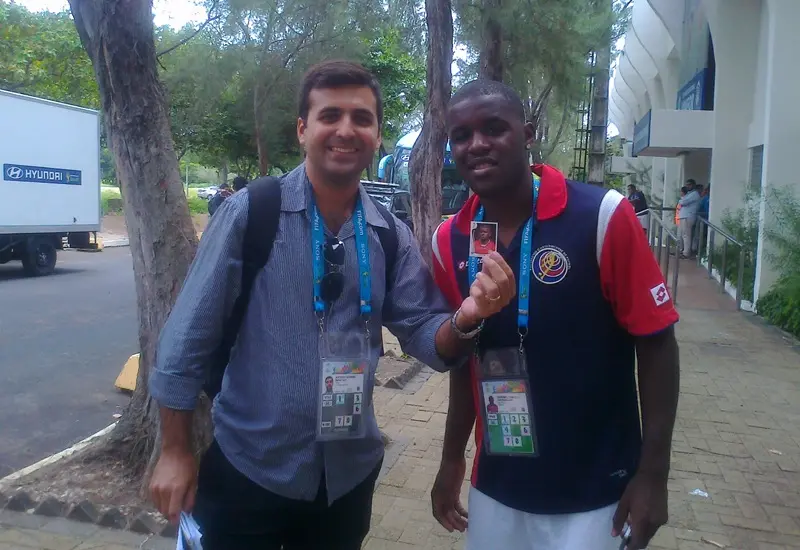 Imagem da notícia Baú do Jogada #7 - Eu já dei uma figurinha ao craque da Costa Rica numa Copa do Mundo