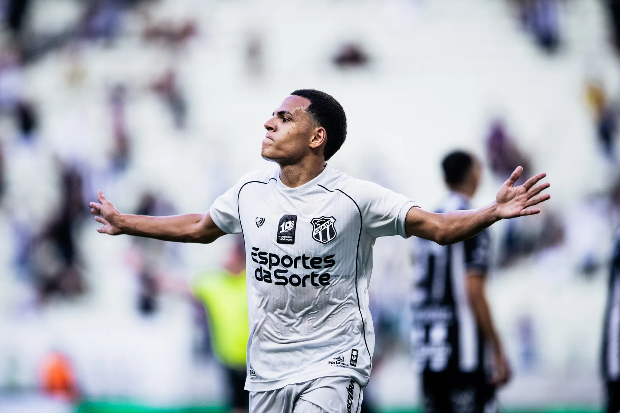 Melk comemora gol do Ceará