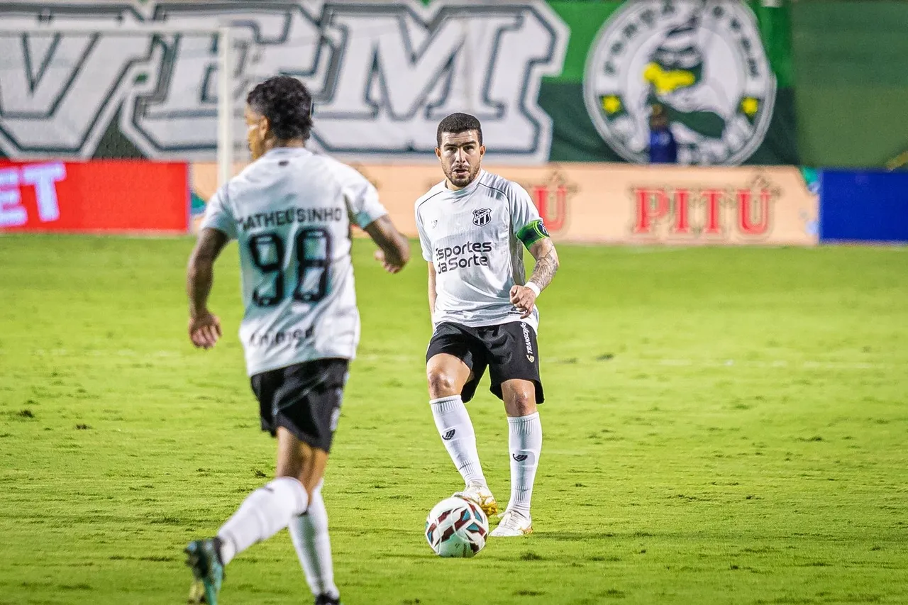 O Ceará foi derrotado pelo Goiás em mais uma partida ruim do Alvinegro na Série B