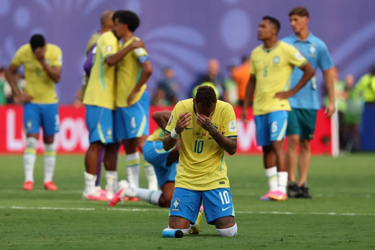 Imagem da notícia: A Seleção Brasileira foi covarde na eliminação para a Noruega