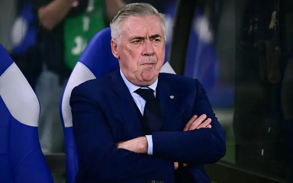 Imagem da notícia Ancelotti explica Brasil recuado contra Noruega e escolha por Bruno Guimarães no pênalti