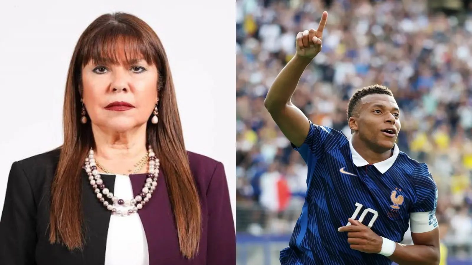 Imagem da notícia Senadora paraguaia faz ataques racistas à Kylian Mbappé